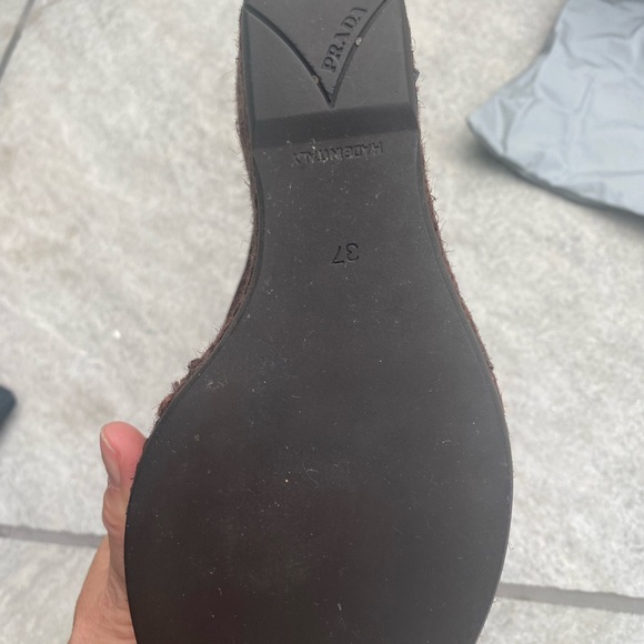 Prada wedge . Comfortable . Worn but it is in good shape - Picture 2 of 6